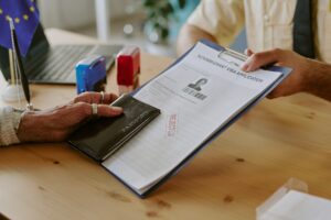 Handling Immigration Visa Application Forms for Approval