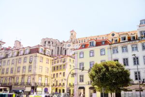 Lisbon city in Portugal
